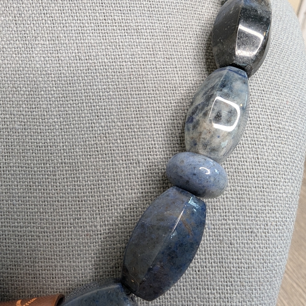 Jay King Dtr Sodalite Copper Statement Necklace - image 6